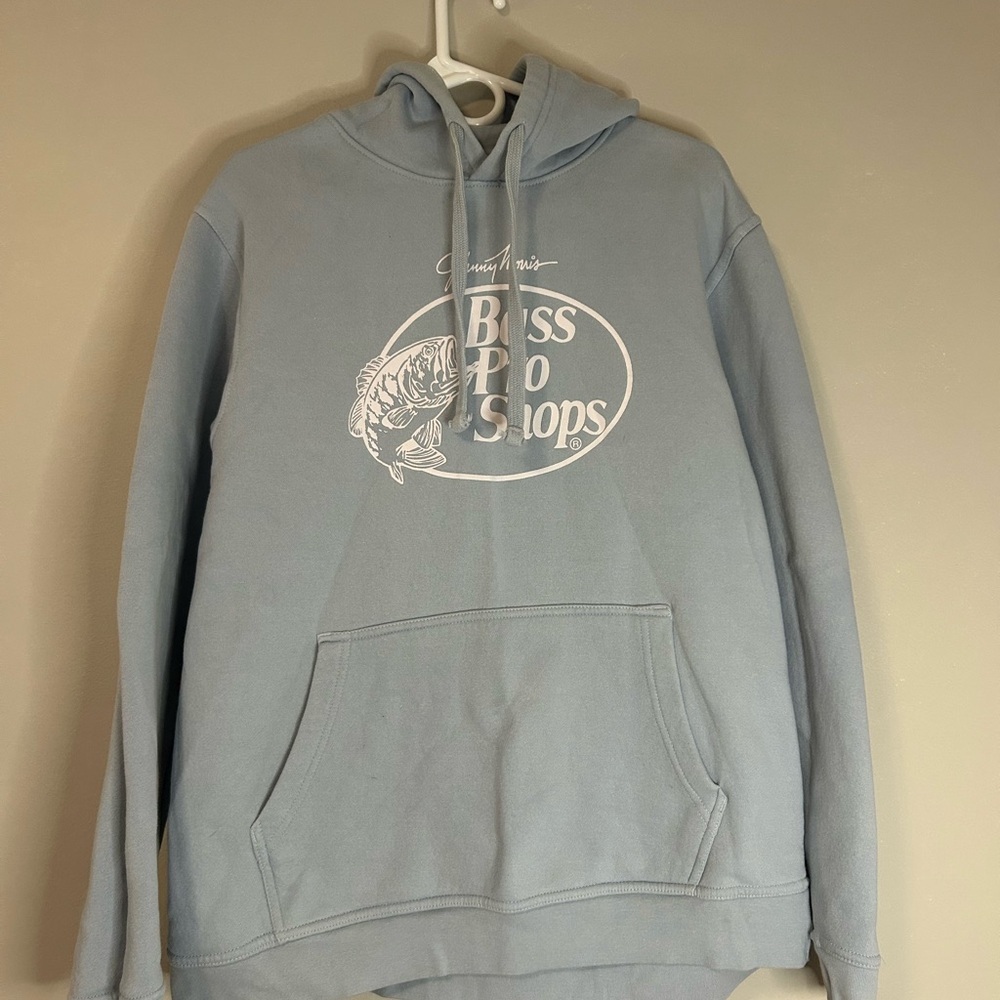 Bass Pro Shops Blue Hoodie, Size M